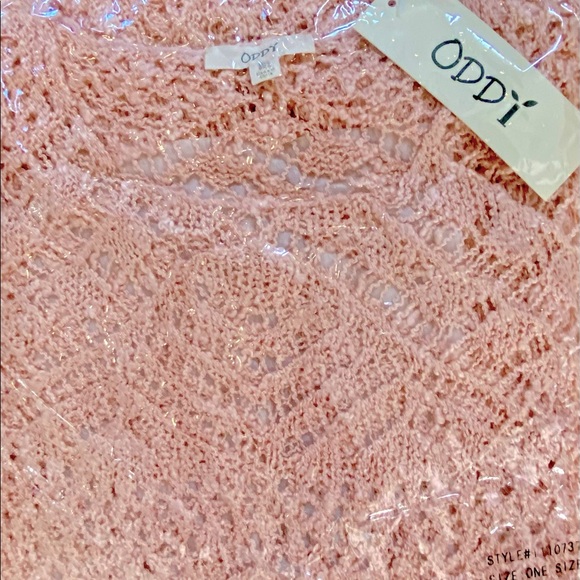 *Last One* ODDI Crochet Knit Tunic Dress - Picture 9 of 9